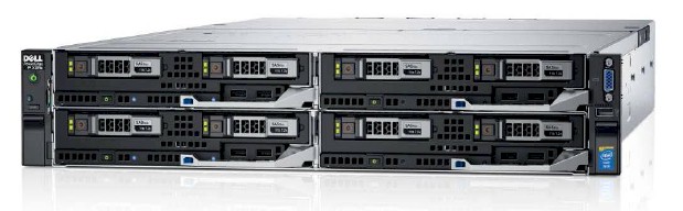 SERVER DELL POWEREDGE FX2S 4 NODE - 8 x XEON E5 2683V3